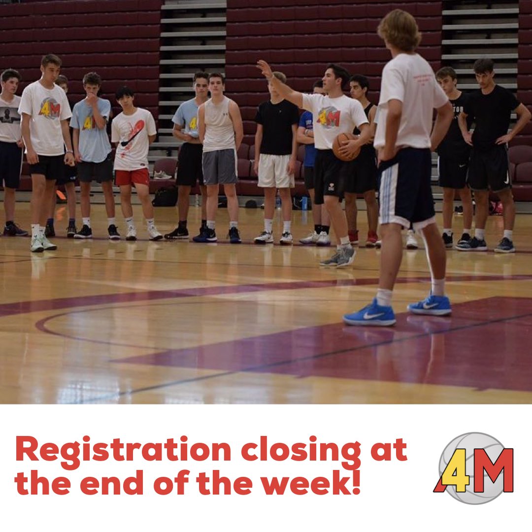 4AM_Basketball's tweet photo. Good news for grade 11-12 athletes - we’re opening our 5-7pm session for any athletes grade 9-12. At this session, we’ll split into 2 groups based on age.

We have 14 spots left and we’re asking for help from the basketball community: please forward to interested athletes! #4AM https://t.co/q1FWOAnnoZ