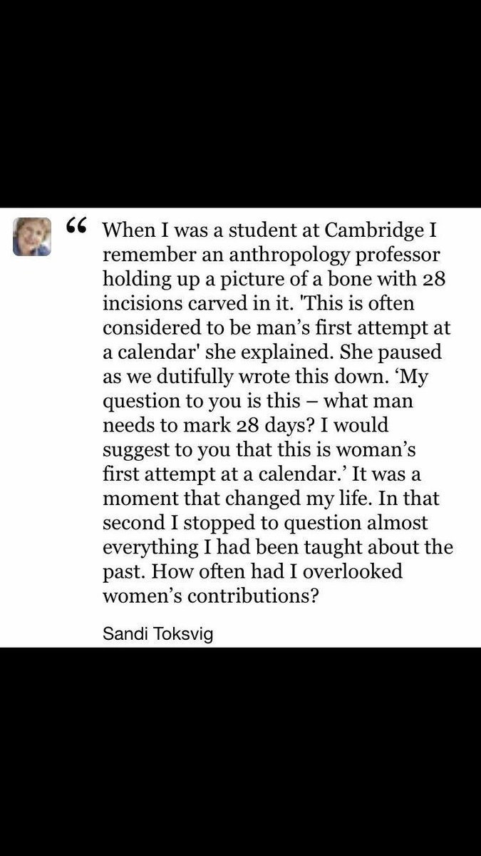 A little bit of truth dropping for your evening ...