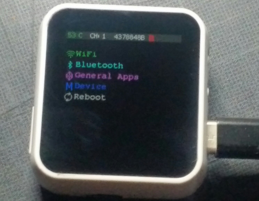 TobozoTagada's tweet image. @jcmkyoutube&apos;s #ESP32Marauder is now running smoothly on @lilygo9&apos;s old TWatch model, thanks to @lovyan03&apos;s #LGFX driver \o/