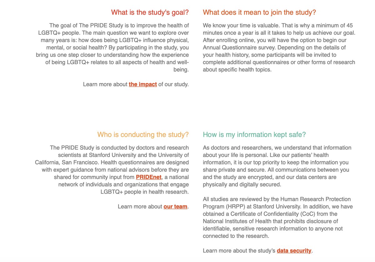 tmprowell's tweet photo. Cultural Competence for Care of #LGBTQ+ People w/ #Cancer: https://t.co/DusMtTsW7J.
#PRIDEStudy is a prospective, longitudinal, survey-based study of 🇺🇸LBGTQ+ ppl & other sexual/gender minorities. 🌈
To get more info or enroll: https://t.co/7u5e6Fv3f4
#PRIDE2020 #ASCO20 https://t.co/dmzkbC8bK0