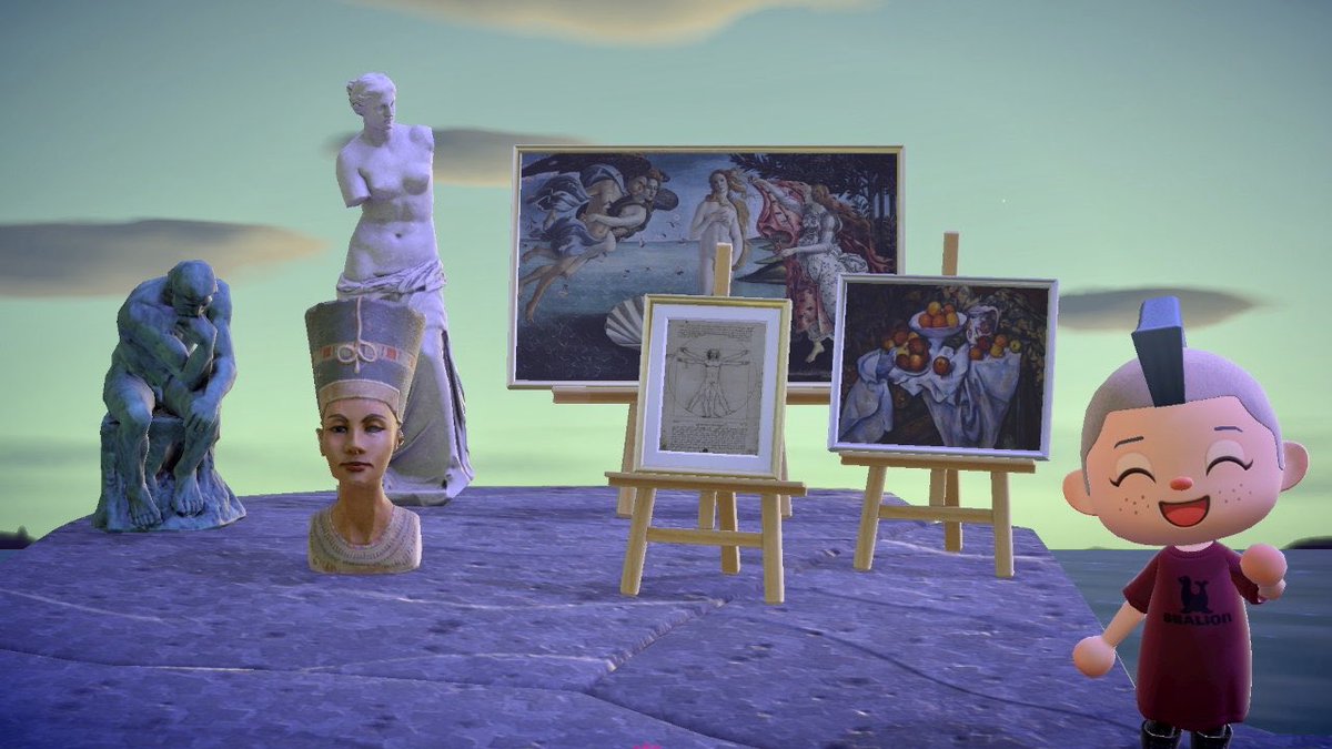 🦉!!GENUINE STATUES AND ART GIVE AWAY!!🗿 

to enter: 
FOLLOW ME + RETWEET this

💫 Winner receives:
Genuine Mystic, Familiar and Beautiful Statue 
Genuine Moving, Perfect and Academic Painting 🤩

#acnh #acnhgiveaway 
#acnhstatues
ends on Sunday 16th Aug.