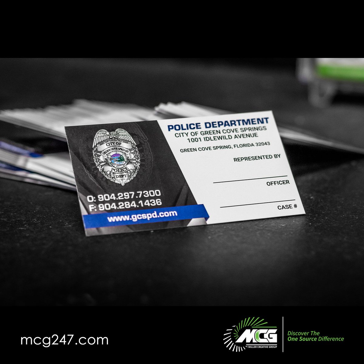 MCG247JAX's tweet photo. Business cards for @gcspd / Grateful to have worked with them on a variety of different projects this year!
.
.
#mcg247 #mcgonesource #mcg247jax #jacksonville #orangepark #greencovespringspolice #gcspd #businesscards #promotion #printing #design #custom #supportblue https://t.co/uIVqTrHZ4W