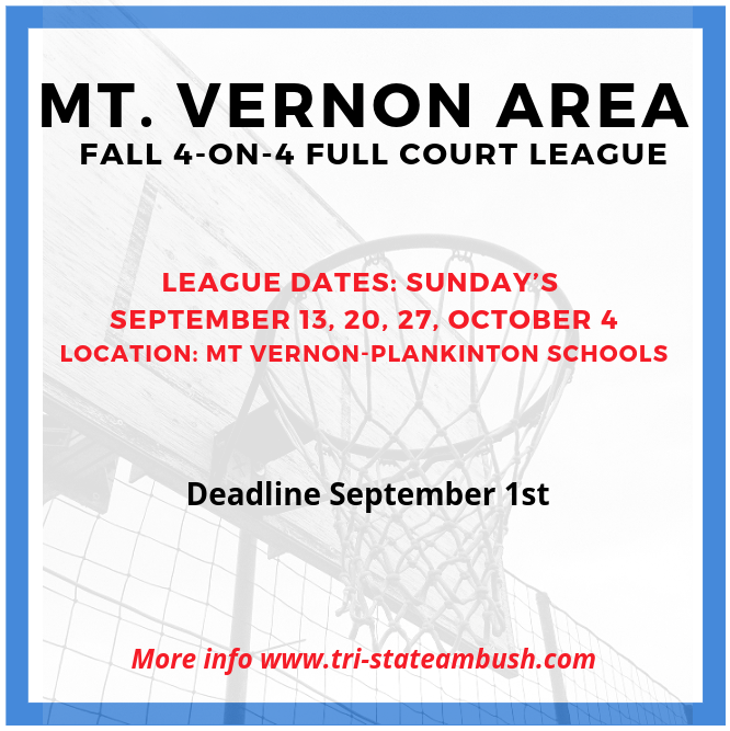 AmbushLLC's tweet photo. SUNDAY'S in the Mt Vernon Area - Fall 4-on-4 FULL COURT League - https://t.co/1NOiR6zXZ8 https://t.co/oQRR6tyXN0