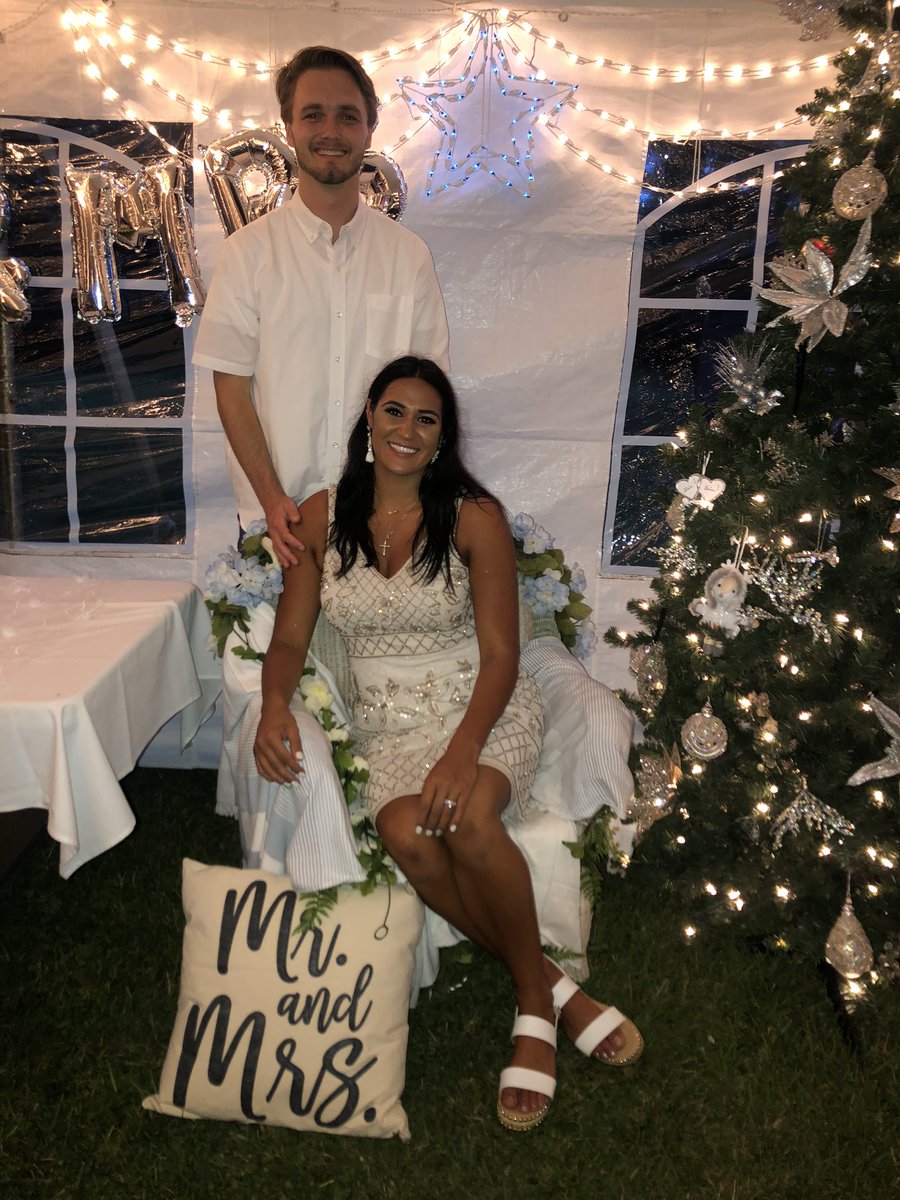 TheTakenLife_'s tweet photo. Our wedding shower was definitely a winter wonderland ❄️ cannot believe I get to marry this handsome man! https://t.co/OlXv2LFDPA