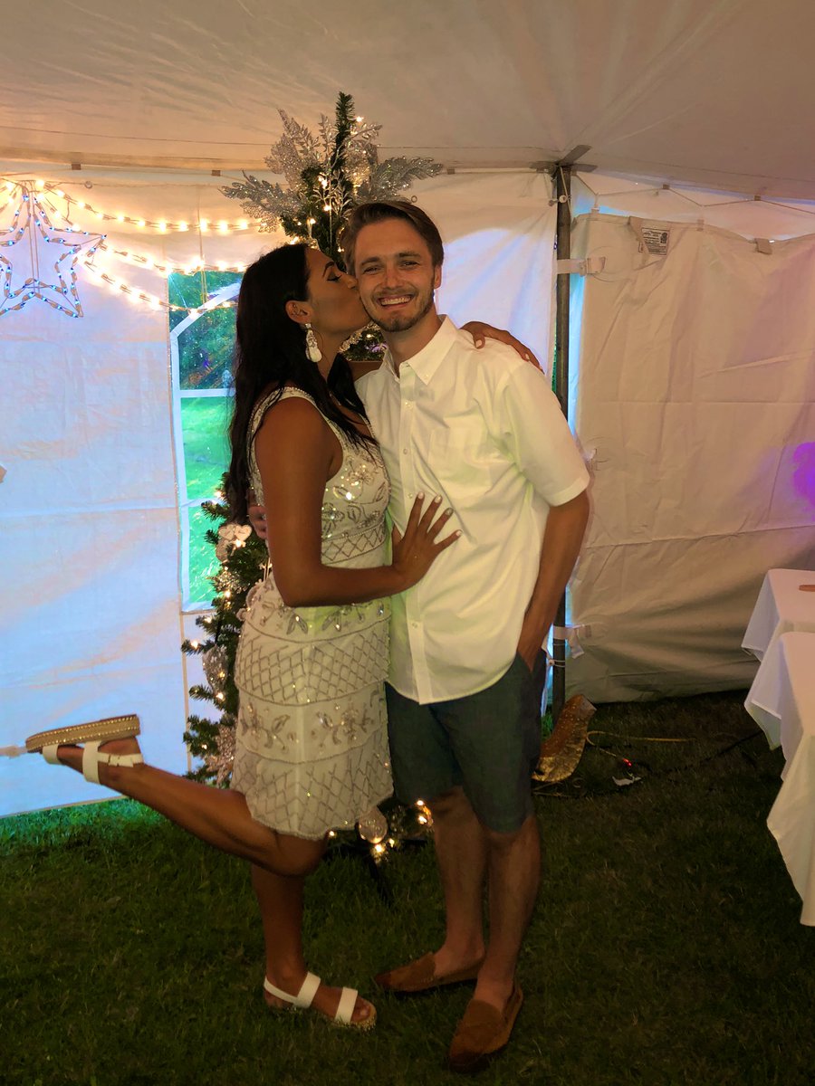 TheTakenLife_'s tweet photo. Our wedding shower was definitely a winter wonderland ❄️ cannot believe I get to marry this handsome man! https://t.co/OlXv2LFDPA