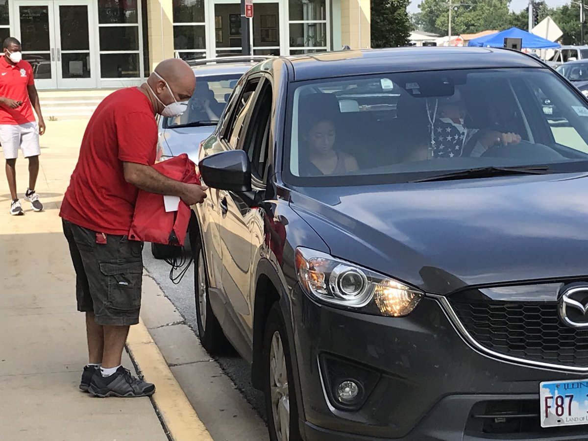 Freshman Drive Thru/Textbook Pick-Up. Welcome Class of 2024 #Classof2024 #NWActivities