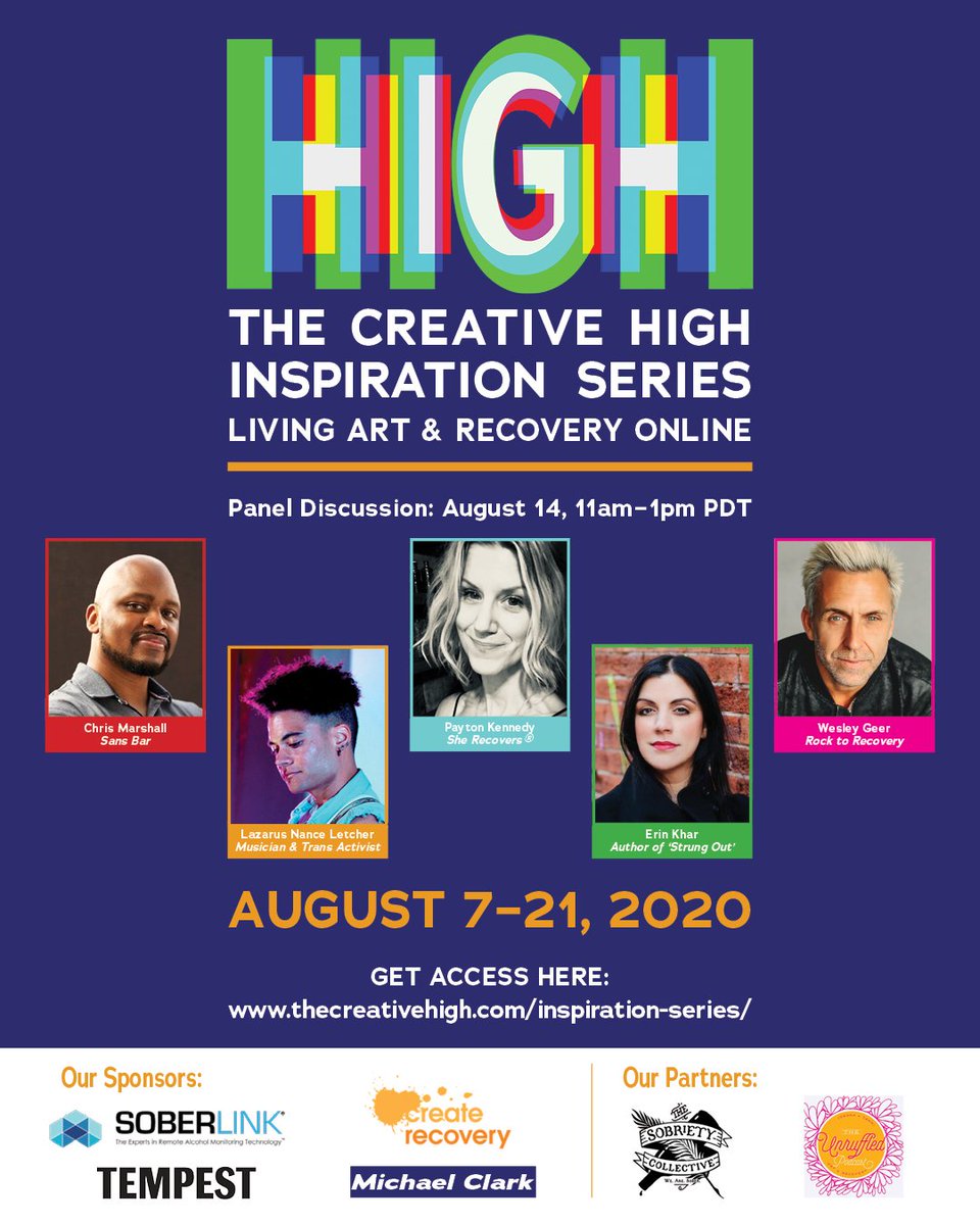 Have you signed up for The Creative High Inspiration Series yet? It runs through Friday, August 21st and we still have two live gatherings happening (super excited for our panel this Friday 8/14!) and many more interviews to be released! 

Join us here: thecreativehigh.com/inspiration-se…