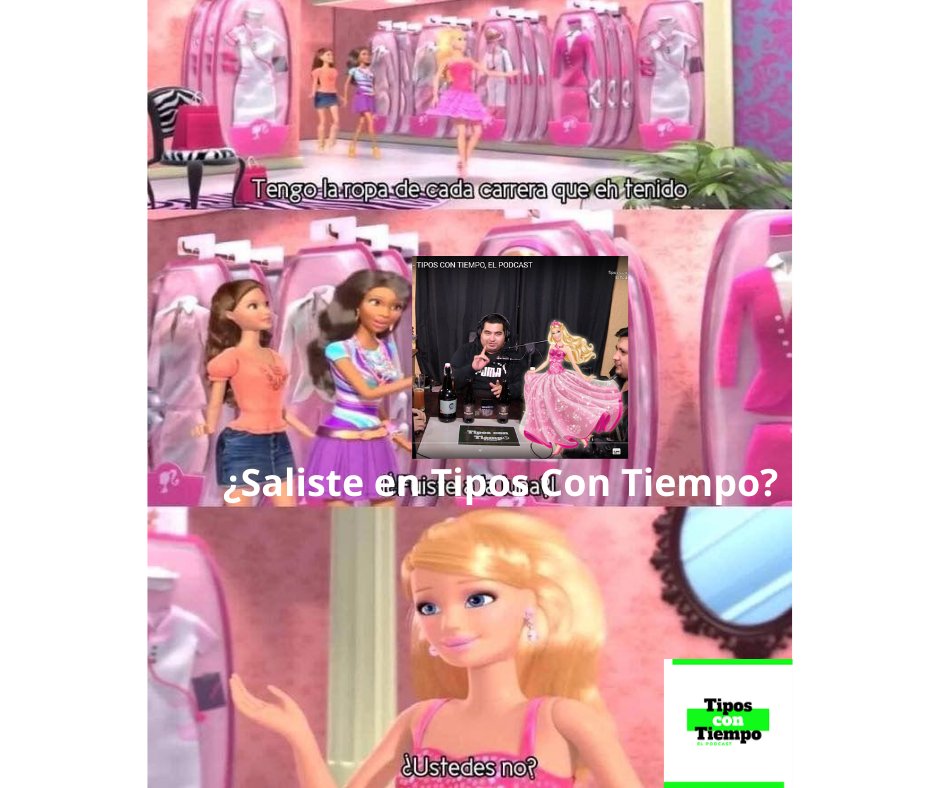 Pocos han tenido el gusto de estar compartiendo micrófono con el Team #TiposConTiempo. 😎🎤

En lo que llega la gran sorpresa de esta semana 🤭🤫 compartan e inviten a sus amigos a suscribirse al canal de YouTube👇👇

youtube.com/watch…

#podcast #videopodcast #memesdaily