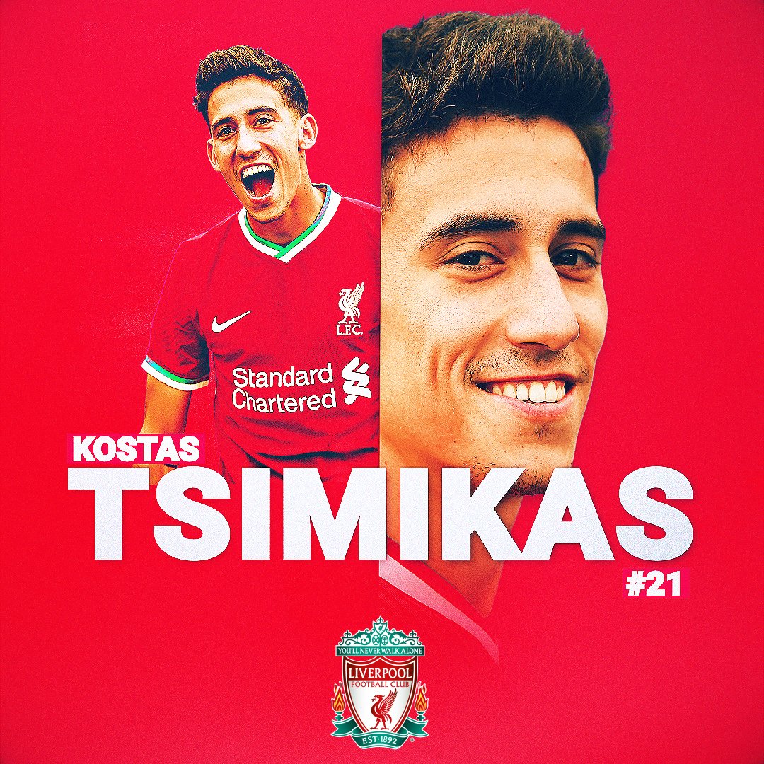 LFC's tweet photo. Morning! 👋

𝗜𝗖𝗬𝗠𝗜: Kostas is a Red 😄🔴 https://t.co/qwyIudrx2b