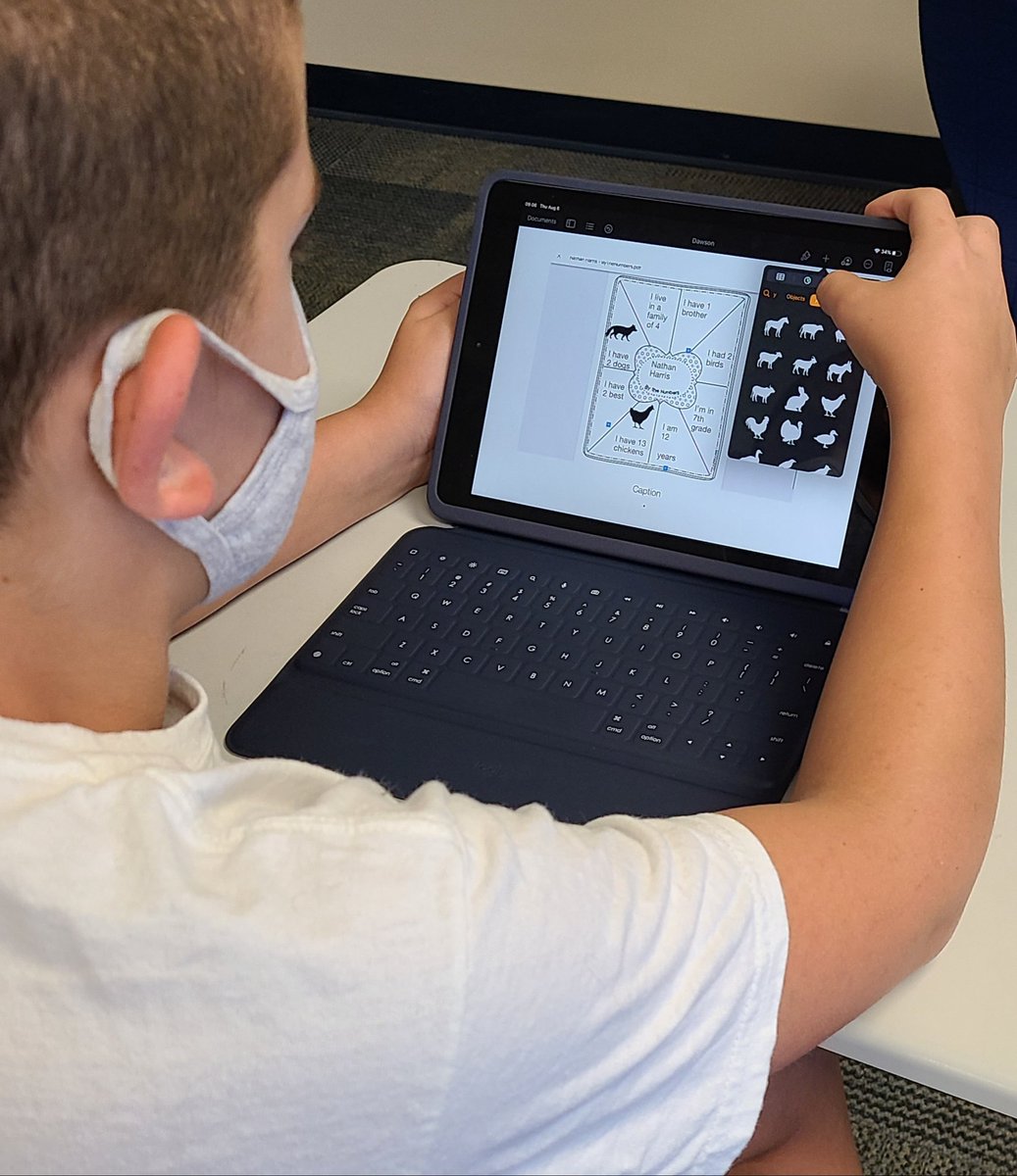 By the Numbers creativity by using Pages on our iPads in class. We just keep learning new things! #everyonecancreate #gcscpride #GCInnovators <a href="/loriannkatz/">Dr. Lori A. Katz</a> <a href="/MeganCThompson/">Megan Thompson, Ed.S</a>