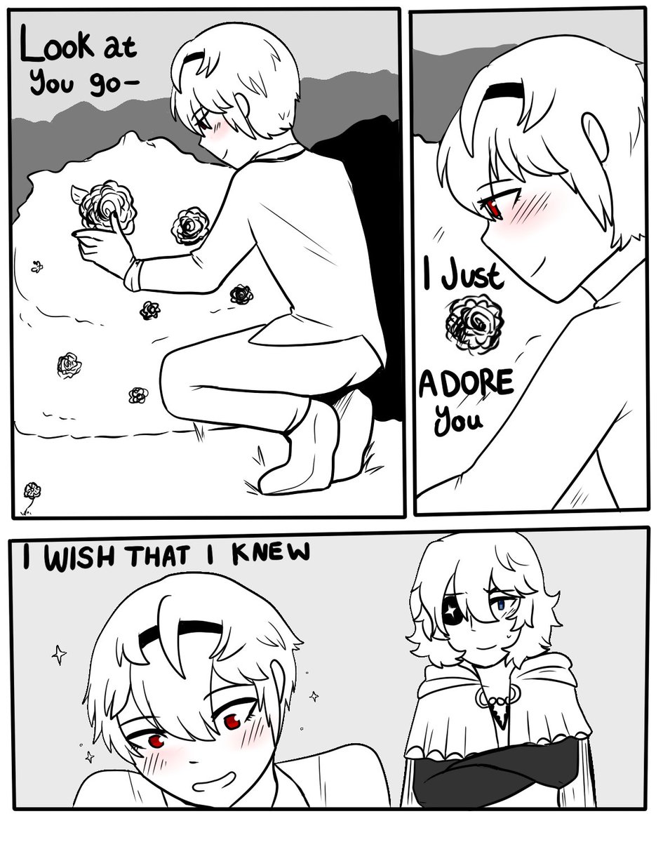 ALLCAPSLOCK_'s tweet photo. A LeoNiles Lyric Comic [Love Like you]

#fireemblem #fireemblemfates #leoniles https://t.co/RAVRfMAqHQ