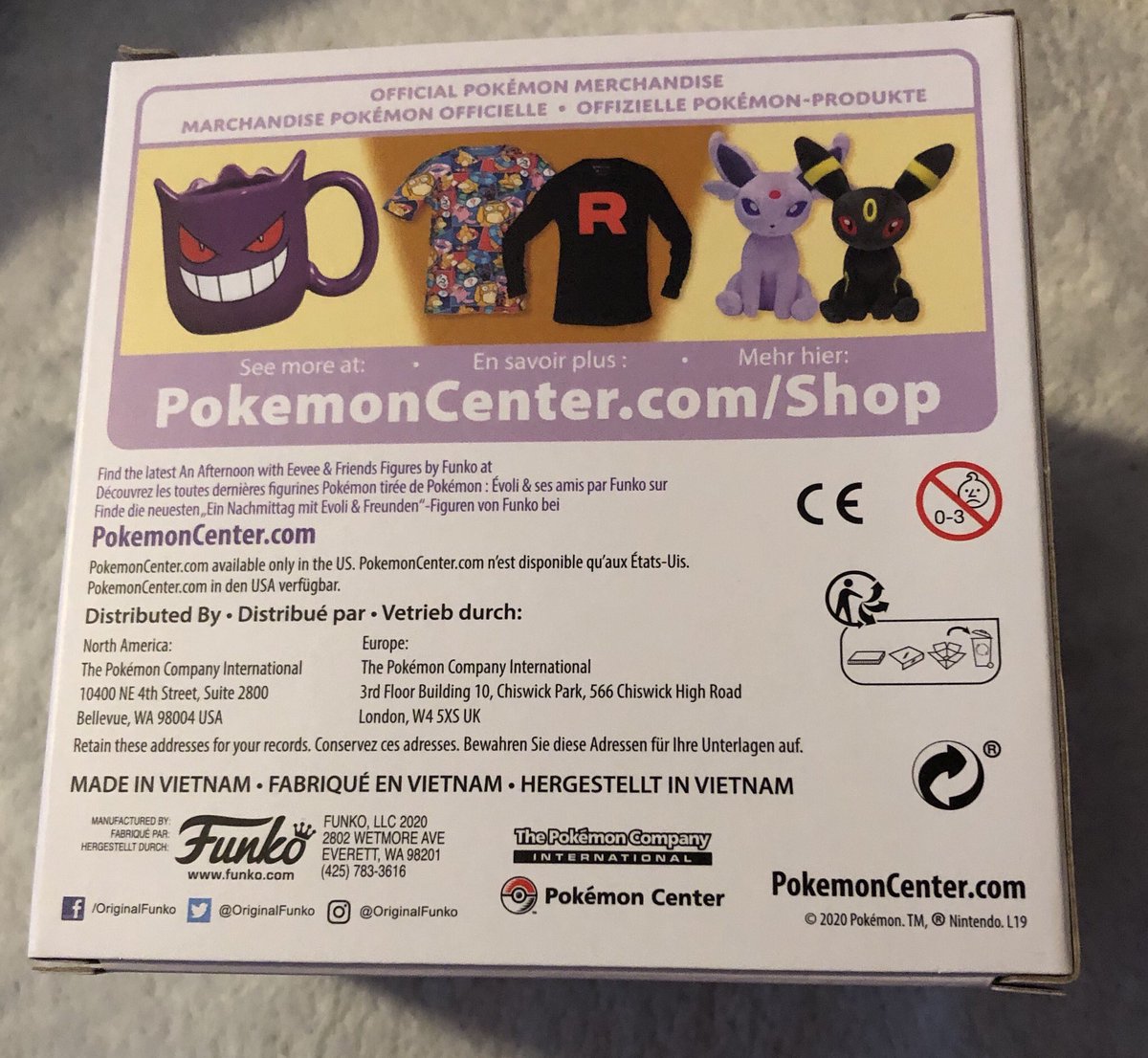 MrMrsPokemon's tweet photo. Espeon has arrived! Almosted forgot to snag this one for the set but was able to get it ordered. #espeon #pokemoncenter #eveeandfriends #eveeevolution #pokemon https://t.co/Ybee1egzLn