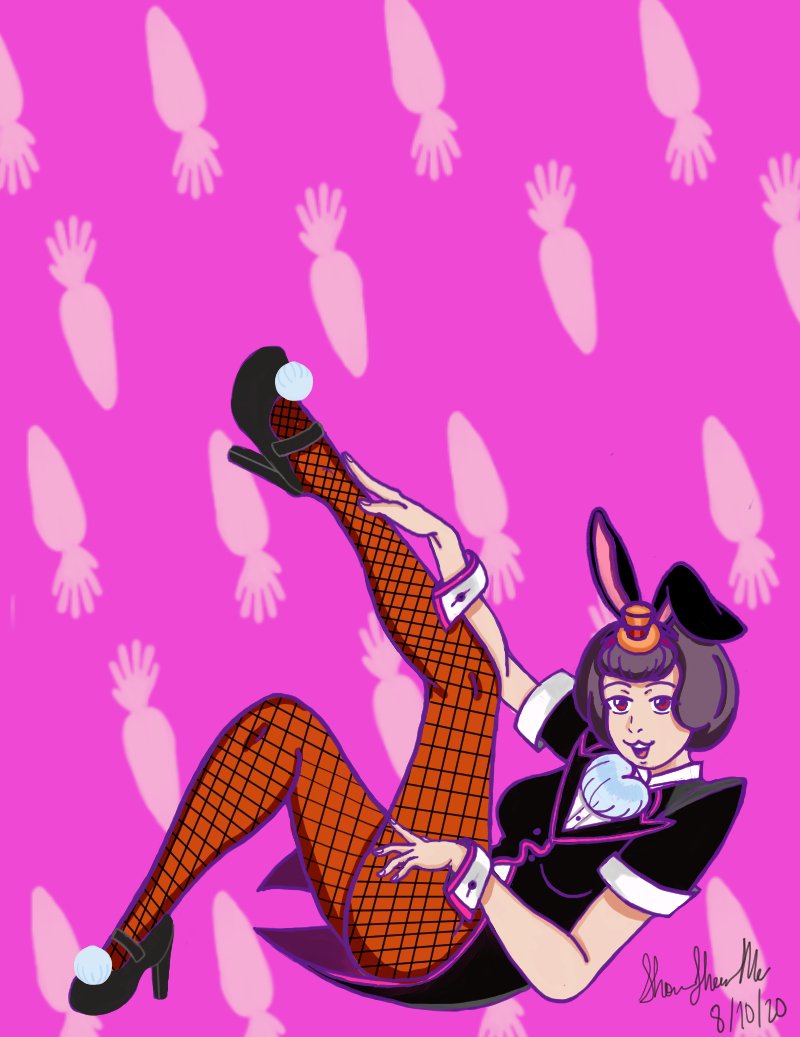 Pandaikon1's tweet photo. Replaying Spirit of Justice. I absolutely love Bonny. #bunnygirl #aceattorneyfanart #ace_attorney_spirit_of_justice #fanart https://t.co/GdPVvwKmkF