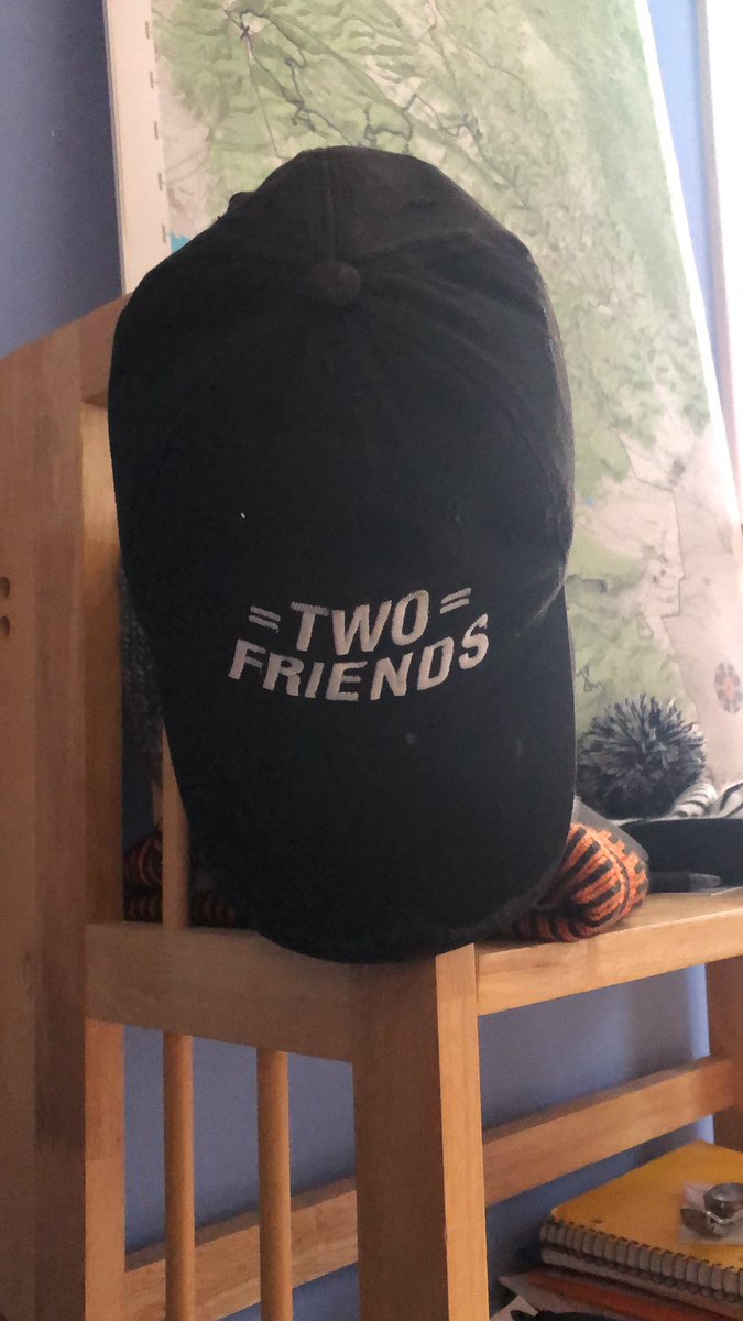 Dauenflauer's tweet photo. @twofriendsmusic This is my running hat that I got at your Austin show in January. I’ll put a propeller on this and send it to you. https://t.co/wsBR6Y7gZm