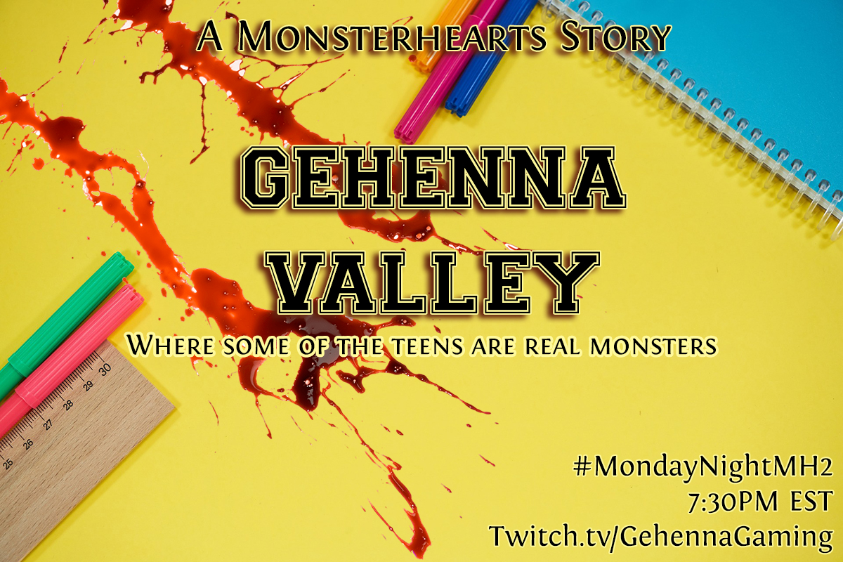 GehennaGaming's tweet photo. We have what your (monster)hearts desire. Tune in at 7:30 PM EDT for episode 15 - Don't Be the Bunny - of Gehenna Valley, our #MondayNightMH2 actual play, over on https://t.co/HG1ef7fqeN https://t.co/jB2cp3AZJ4