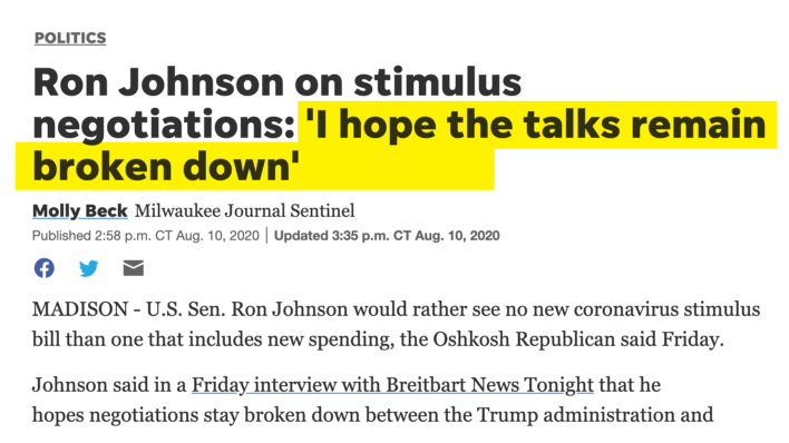 WisDems's tweet photo. Ron Johnson is purely out-of-touch with the needs of everyday Wisconsinites.
➡️ https://t.co/cHt9AwaJwo https://t.co/isvabQRlkM