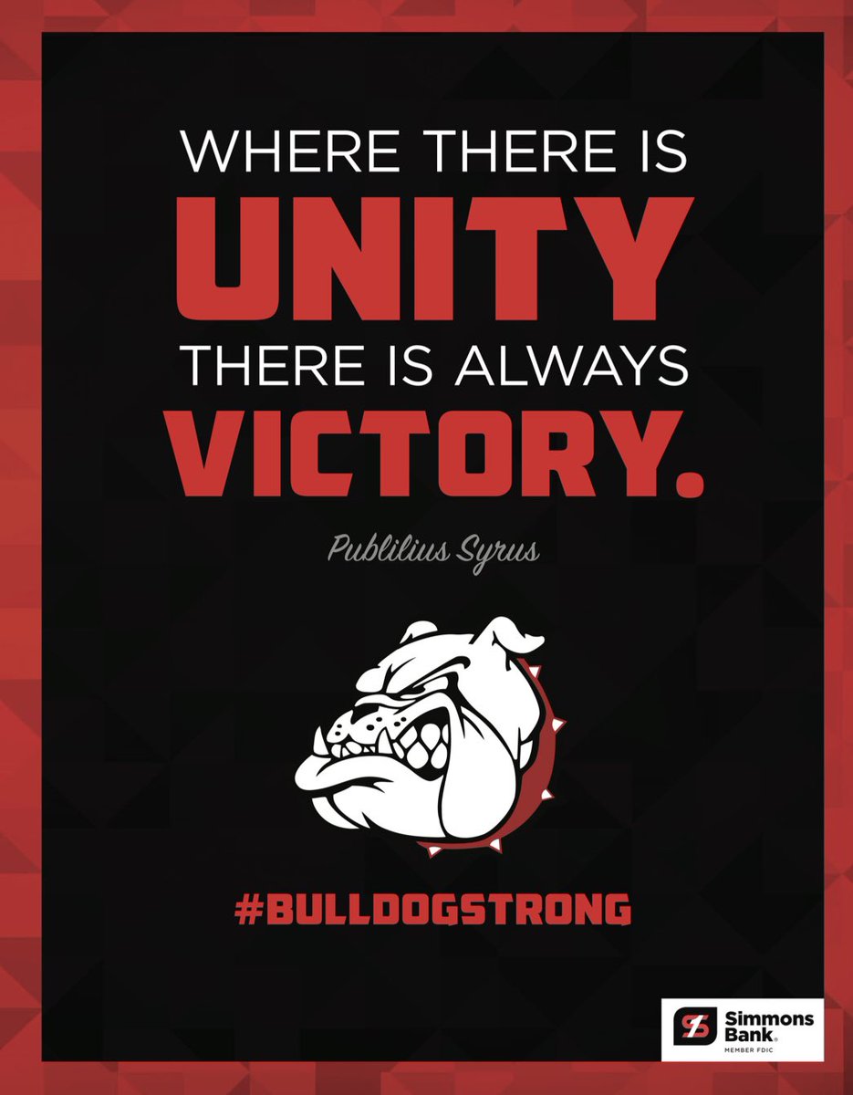 repwes's tweet image. This years edition of our Bulldog Pride Posters. Love the quote @mholder1