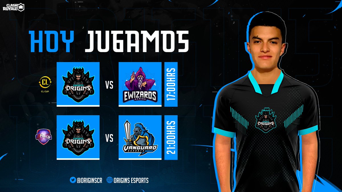 OriginsCR's tweet photo. #MatchDay
🏆@CLCUP_
Vs @EwizardsCl
🕜 5 pm 🇲🇽🇨🇴
🏆 @EForceCupGG
Vs Vanguard
🕜 9 pm 🇨🇴🇲🇽
#OriginsTeam https://t.co/yBV943KlGV
