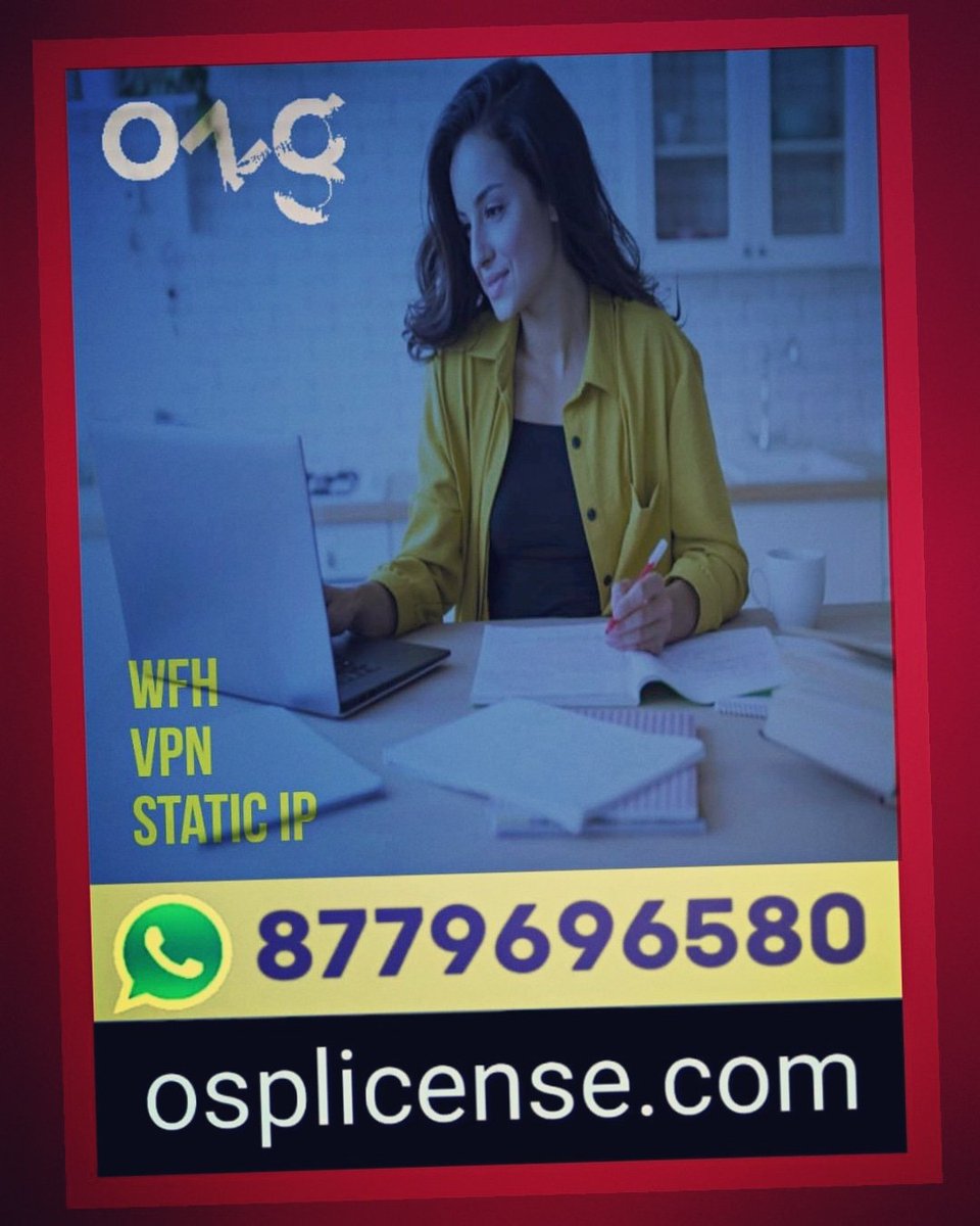 OzgLawKolkata's tweet photo. #VPN #StaticIP, combined package for #WorkFromHome (#Wfh) with #OspLicense / #OspCompliance, #Audiotex #HotSites #SharedInfra Solutions & Legal Compliance etc.
#OzgLaw #Kolkata #NetworkDiagram #OspLicenseConsultant #CyberSecurity #OspRegistration #OzgIndia #Startups #CyberCrime https://t.co/Q8fvXAatfH