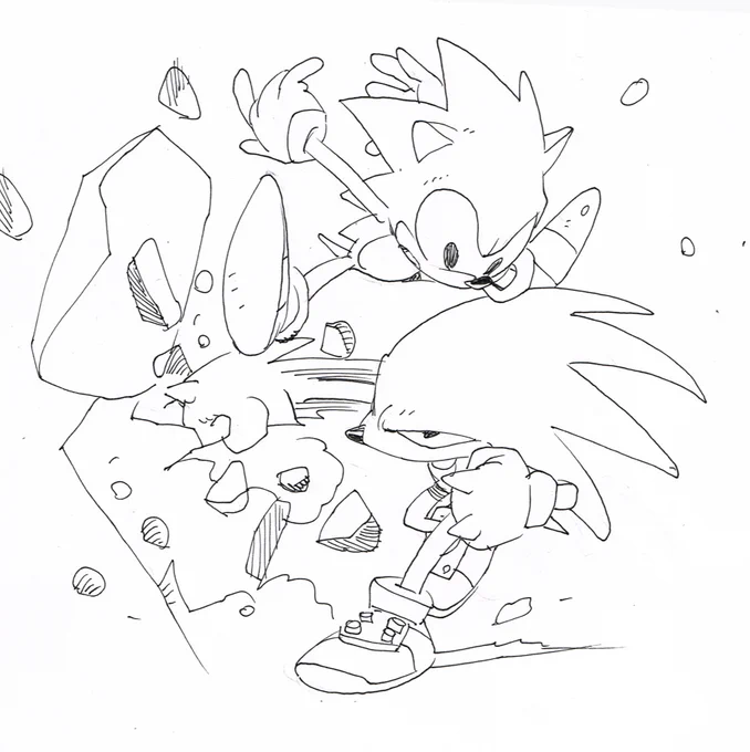 I wonder if they teach kids today that this is how it was back in '94, in the beginning. 
#SonicTheHedgehog 