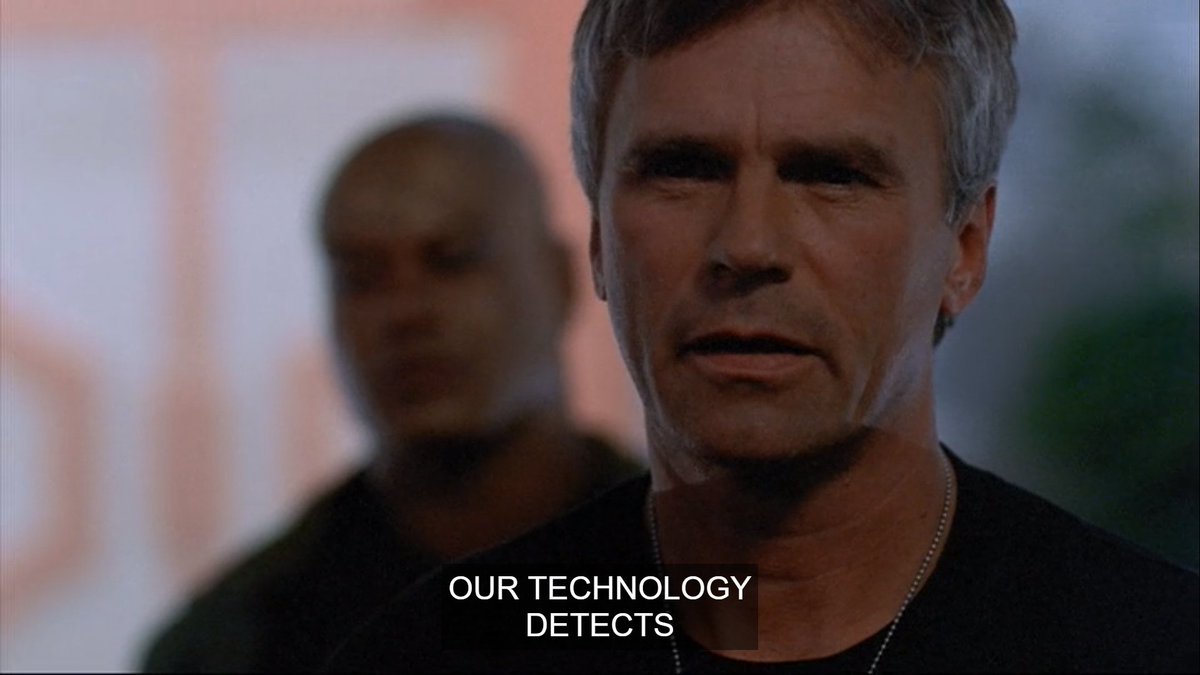 You could even have Sam and Daniel looking guilty in the background because they knew.Or, have Teal'c have this reaction, to better make us doubt his paranoia later on in the episode. As it stands, Jack's mood flip flops so much this episode