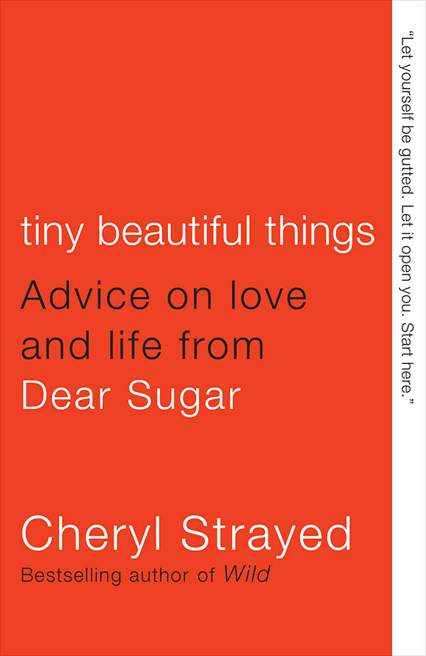 CoverSpy's tweet photo. coverspy:

Tiny Beautiful Things, by @CherylStrayed (F, 20s, teal nails, black skirt, sunglasses on, Q train)

From August 10, 2014 https://t.co/9sbumpLtlY