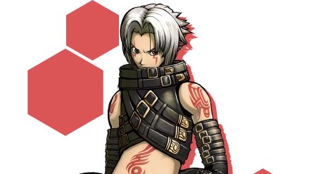1: Favorite Hero While almost all the protagonists are really cool, I'll always be drawn to Haseo due to my love for G.U. His personality and his non-lineair character growth was very amazing to experience. Super edgy kid to someone who believes in people again is 10/10