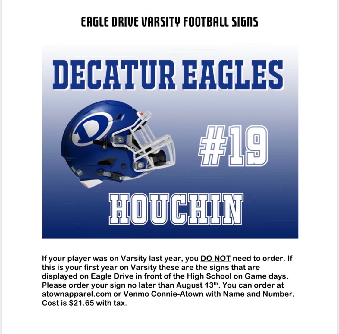 Eagle Football tweet media