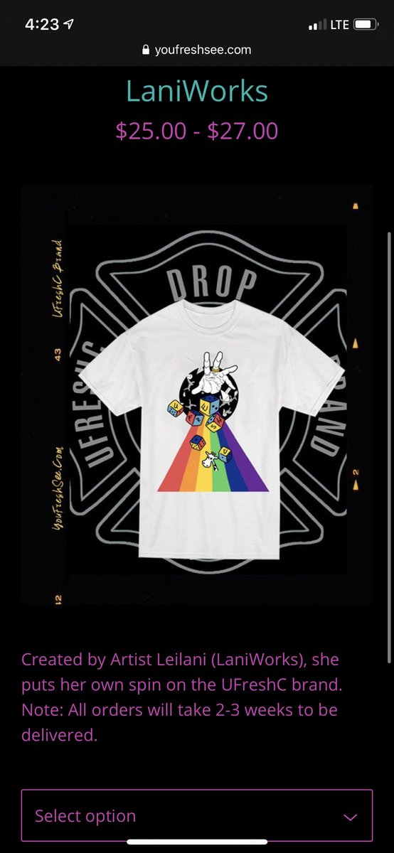 Chomper2012's tweet photo. #ShopUFreshC #Drop10 @UFreshC @FearOfPieces https://t.co/upY9ADjvRq