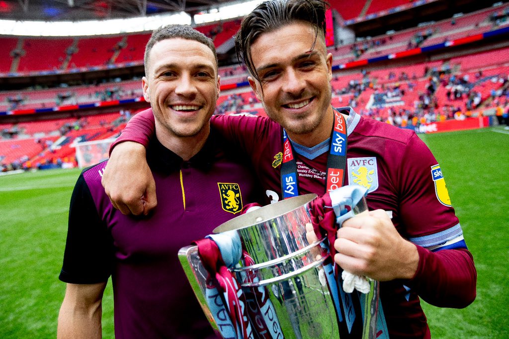 JackGrealish's tweet photo. My captain 🤩 a pleasure playing with you! All the best on your next chapter brother ❤️⚽️ https://t.co/GrVQUteGKn