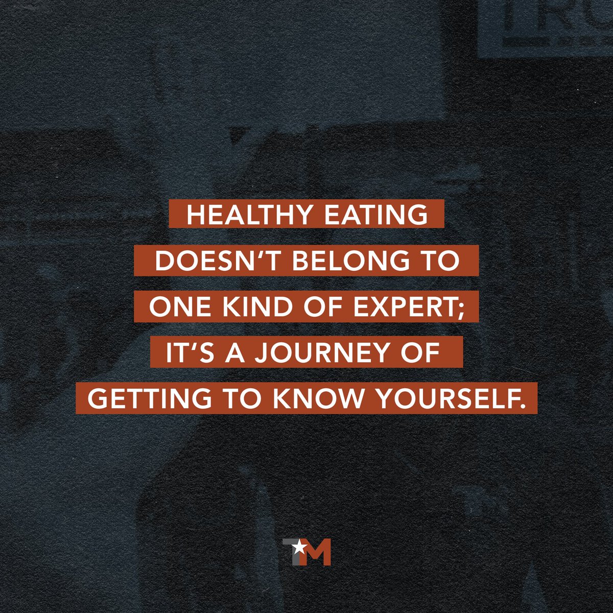 TRUMAVFITNESS's tweet photo. Your diet, your rules. Let's fuel our bodies with healthy food that make us feel strong! 💪 
#MondayMotivation #TRUMAV #GritandGrace https://t.co/pN4babE0VE