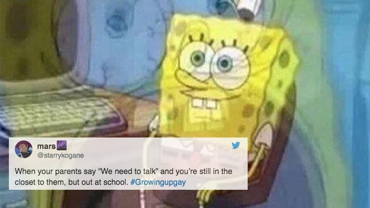 SOGIcampaigns's tweet photo. relatable much? 🤣 #GrowingUpQueer #LGBT #OutAndProud https://t.co/pAcQIIWt55