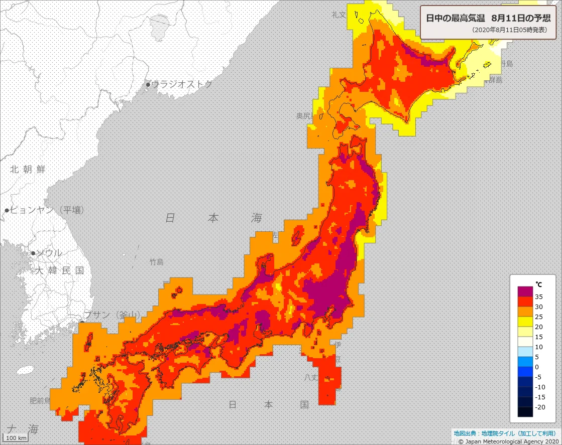 この状況はひどい！命に関わる危険な暑さで熱中症に注意！