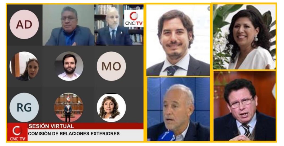 Comisión de Relaciones Exteriores tweet media