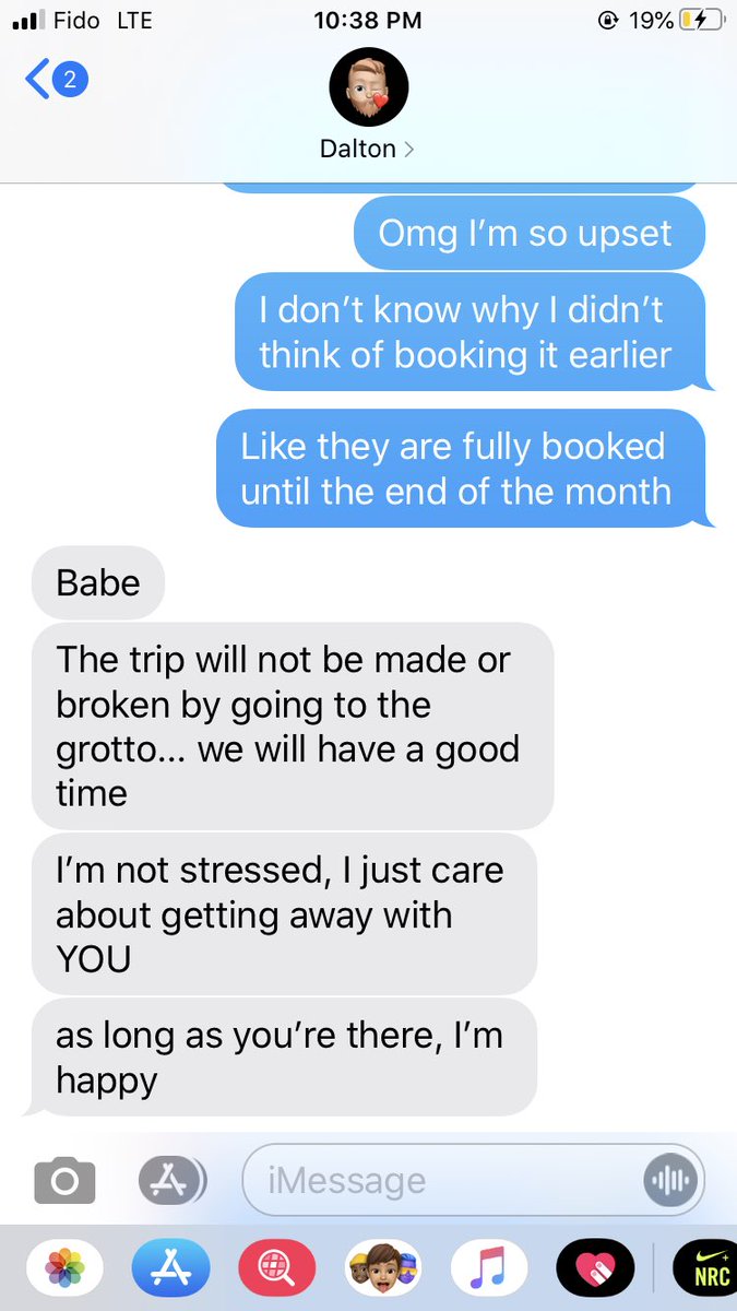 RachelScaries's tweet photo. Dalton and I are going to Tobermory next week. And I forgot to book a parking reservation for the Grotto which means we cant access the park. I was so upset but this man...this was his reply. He makes me feel so special 🥺 I literally cried https://t.co/ZirjJhYczb