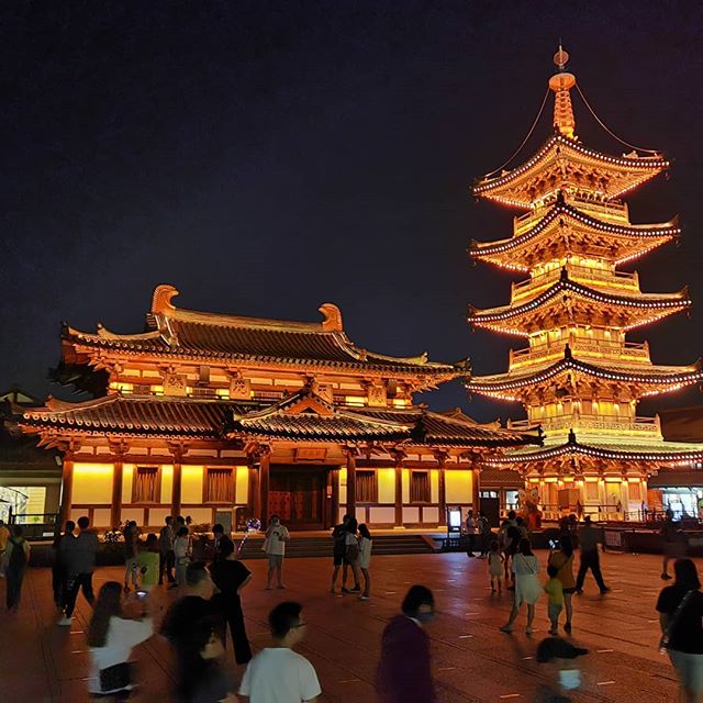 35 — There are a lot of fake pagodas and temples in China, but they’re just as much part of today’s culture as the old ones are/where. Chinese people don’t care and eagerly take selfies with them.