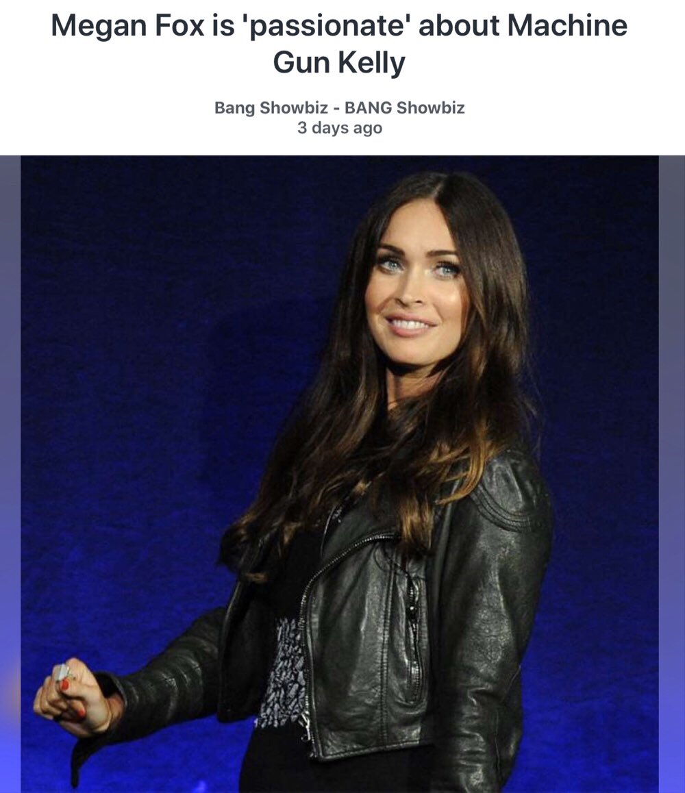 Same Megan Fox, same 😌