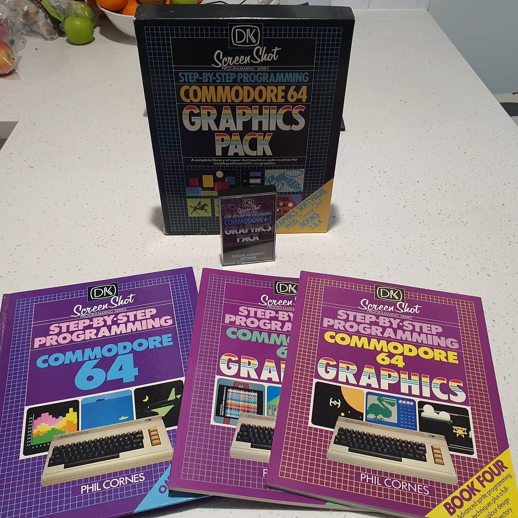 TheTonyHansen's tweet image. Finally! It's taken me years and a small fortune to get all 4 volumes (1 & 2 as an omnibus), plus the original graphics pack on tape! Had these as a kid #commodore64 #retrocoder #retrogamer #retroprogrammer instagr.am/p/CDu5euPjdZ8/