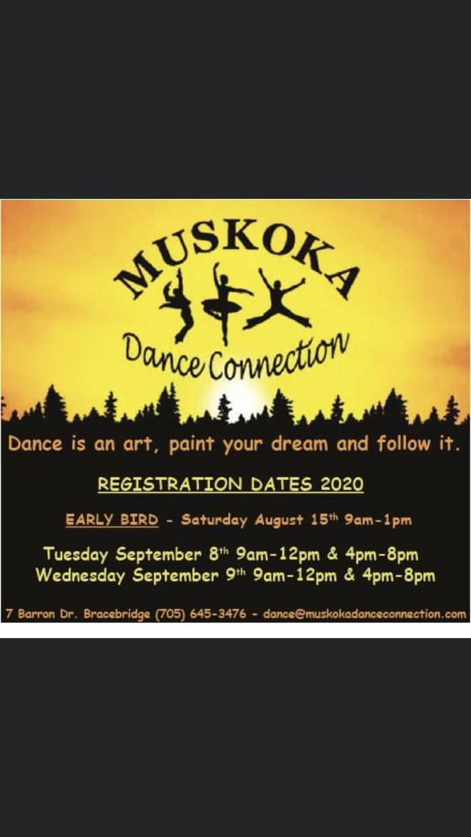 Muskokadancecon's tweet photo. https://t.co/Bg6NveGbSj