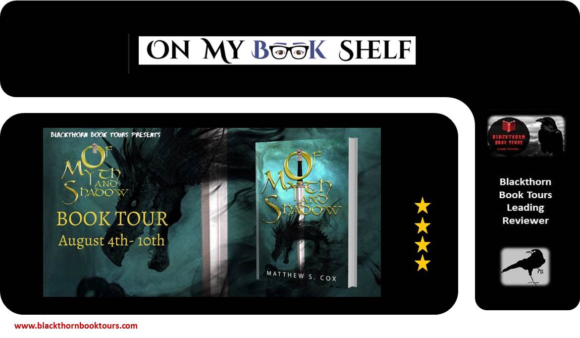 Of Myth And Shadow by <a href="/mscox_fiction/">Matthew Cox</a>

'Cox has a great ability to write fantastical worlds within the first few pages of his stories, and his characters feel natural.' 
@OnMyBookshelff

wordforge.ca/2020/08/10/boo…

 #mustread #BookTour #bookbloggers #writingcommunity #sciencefiction