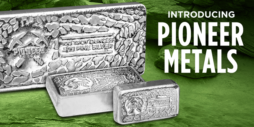 MetalsPioneer's tweet photo. Made in the U.S.A., Pioneer Metals is a subsidiary of @APMEX created for those looking for a no-nonsense way to invest in Silver. The low premiums &amp; unique designs make these cast-poured bars the easy choice for those looking to acquire Silver. https://t.co/AWrZu4Rsn2 https://t.co/Bs35YqpLoW
