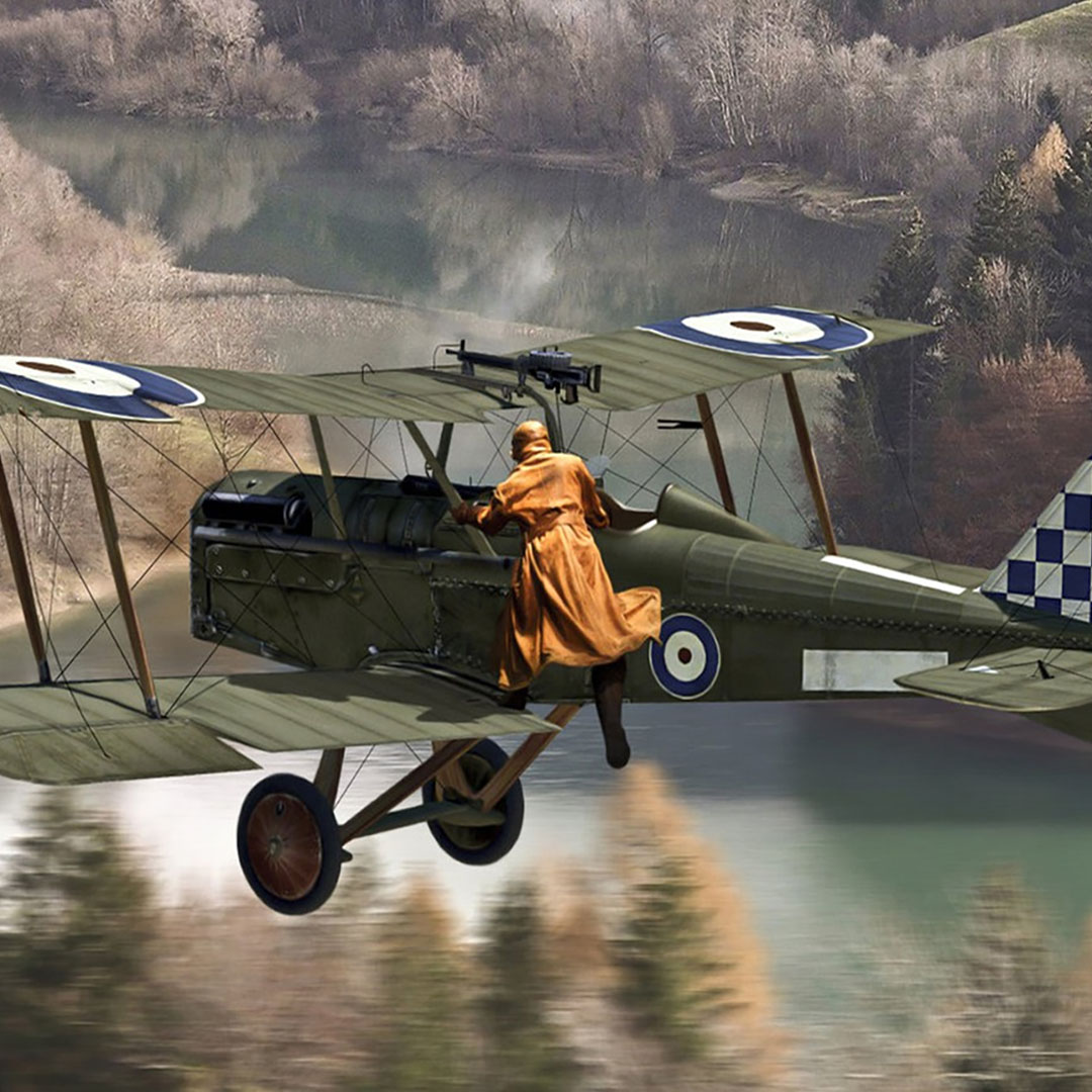 ACEMADDOX's tweet photo. There’s a loose balance between good and evil. Do you know where to stand?

World War 1 aircraft by the excellent #Roen911 who provided incredible Flying Tigers artwork and renders for @AirCombatAction.

#FTSOC #WW1 #WW2 #GameDev #AviationDaily https://t.co/1xrhxGQiPl