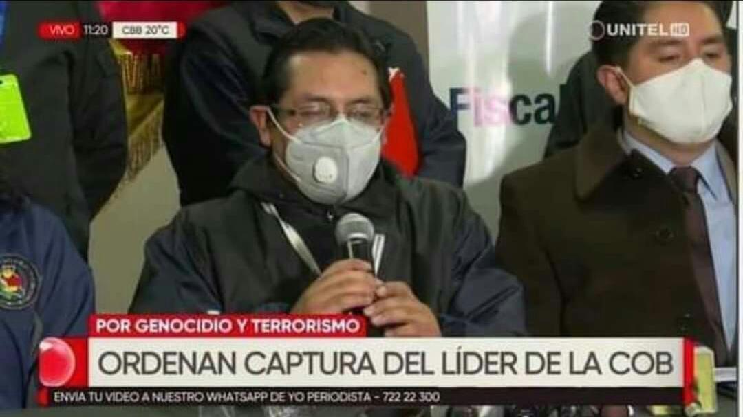 BoliviaResiste's tweet photo. Fiscalía asume de oficio el caso de bloqueos,  terrorismo y demás en el país, entre los principales sospechosos intelectuales se encuentran Evo Morales Ayma y Luis Arce Catacora quienes serán investigados. Así también, se emitió una orden de aprehensión al Presidente de la COB. https://t.co/ZpbZXzIgTE