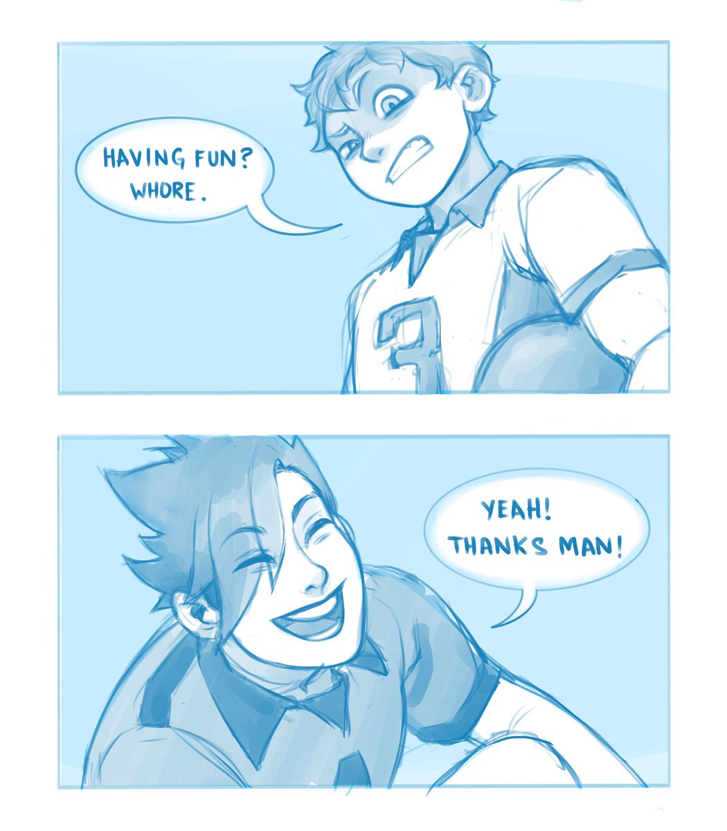 not much has changed #haikyuu #kuroyaku 