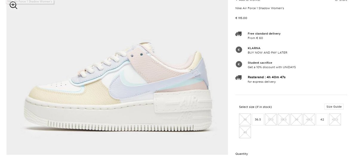 nike air force 1 pastel jd sports