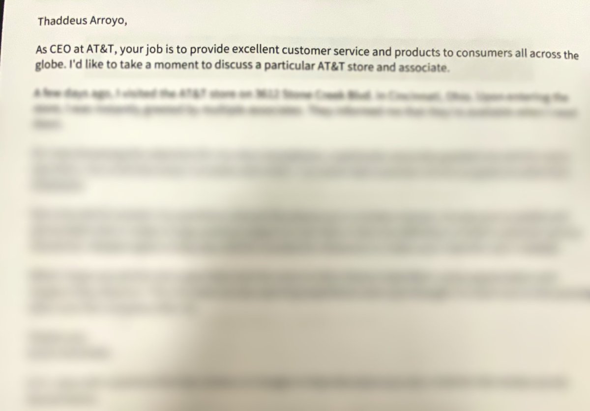 When you take customer service to the next level! HUGE shout out to Kam Harrison 🤩👏🙌 ⭐️⭐️⭐️⭐️⭐️<a href="/WilliamGStovall/">William Stovall</a> <a href="/StasZ55/">Stas Zlatkin</a> <a href="/SOHElite1/">SOHelite</a> #CinciTakeOver    #unstOHPAble #LifeAtATT