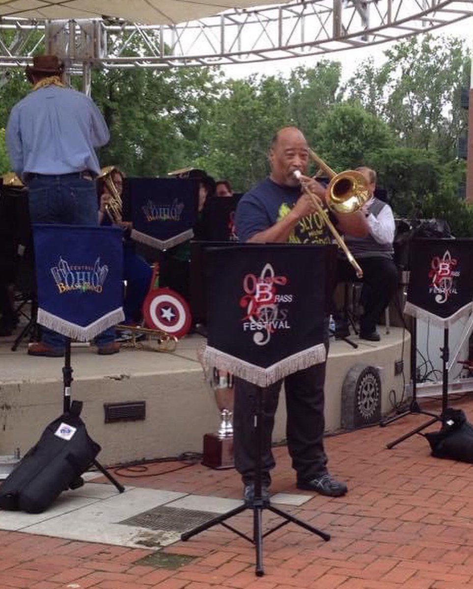 We are devastated that our friend Tony McDonald (Scioto Valley Brass &amp; Perc Co, Westerville Symphony, and Dr. Tony’s Original Ragtime Band) passed away of complications from COVID-19. He had a warm smile for everyone he met, and he will be missed.