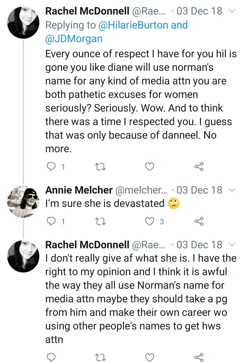 But not only did his family get attacked but even his friends got attacked for liking Diane. Here they attacked Hilary & JDM for defending her motherhood. Yikes these 2 people were doing entirely too much.