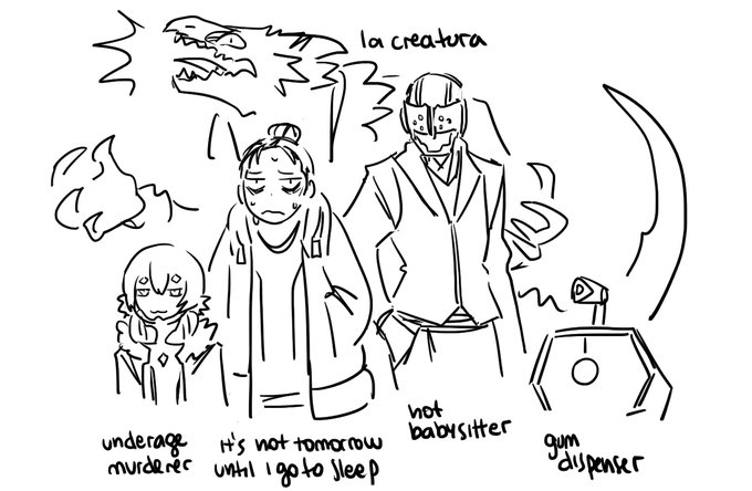 started playing lancer (with the tagged doofs)
behold the team 