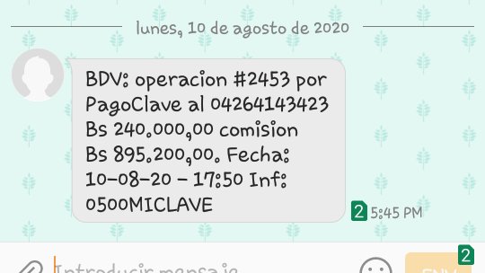 La estafa del día!!! La Comisión mucho mayor al monto pagado!! Que les parece... Banco de Venezuela 😡😠